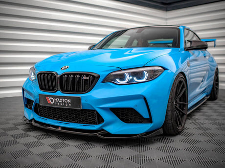 MAXTON DESIGN FRONT SPLITTER V.1 BMW M2 COMPETITION F87 (2018-2020)