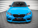 MAXTON DESIGN FRONT SPLITTER V.1 BMW M2 COMPETITION F87 (2018-2020)