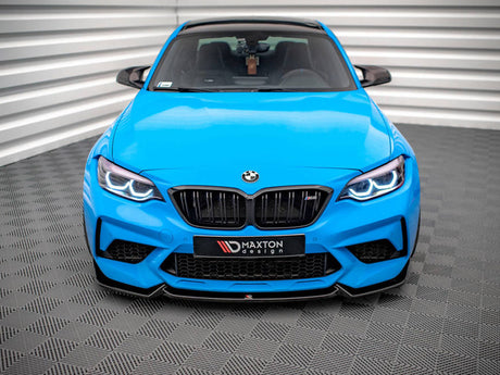 MAXTON DESIGN FRONT SPLITTER V.2 BMW M2 COMPETITION F87 (2018-2020)