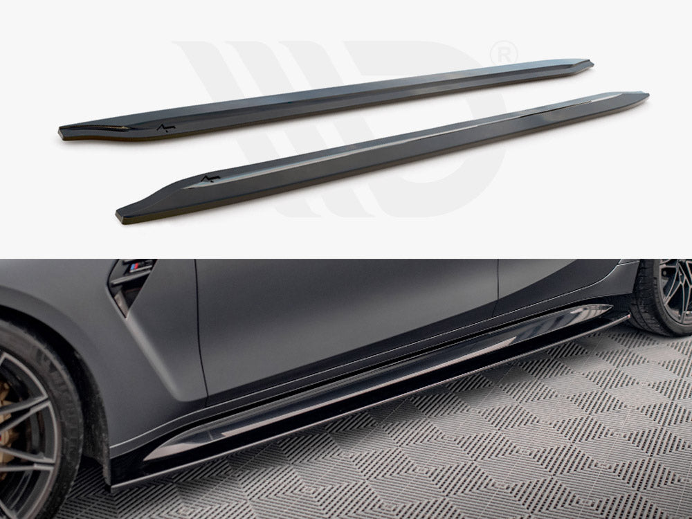 MAXTON DESIGN SIDE SKIRTS DIFFUSERS V.1 BMW M3 G80 (2021-)