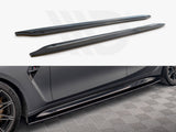 MAXTON DESIGN SIDE SKIRTS DIFFUSERS V.1 BMW M3 G80 (2021-)