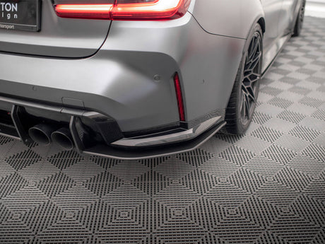 MAXTON DESIGN STREET PRO REAR SIDE SPLITTERS BMW M3 G80 (2021-)