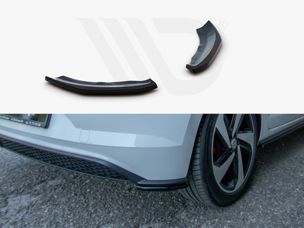 MAXTON DESIGN REAR SIDE SPLITTERS VOLKSWAGEN POLO GTI MK6