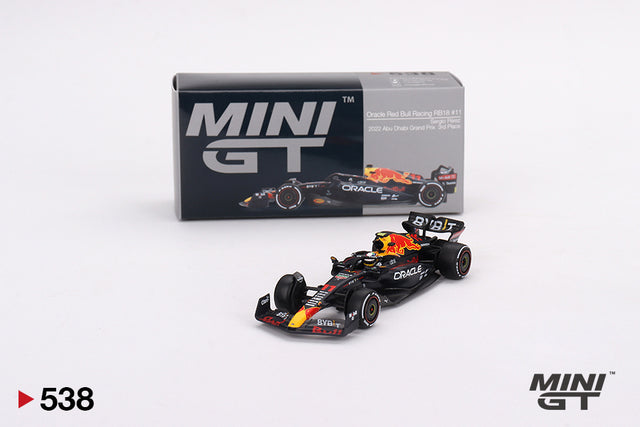 Mini GT – Red Bull Racing No.11 Perez 2022 AbuDhabi collectible model - MGT00538-L