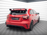 MAXTON DESIGN REAR SIDE SPLITTERS MERCEDES A W176 AMG FACELIFT