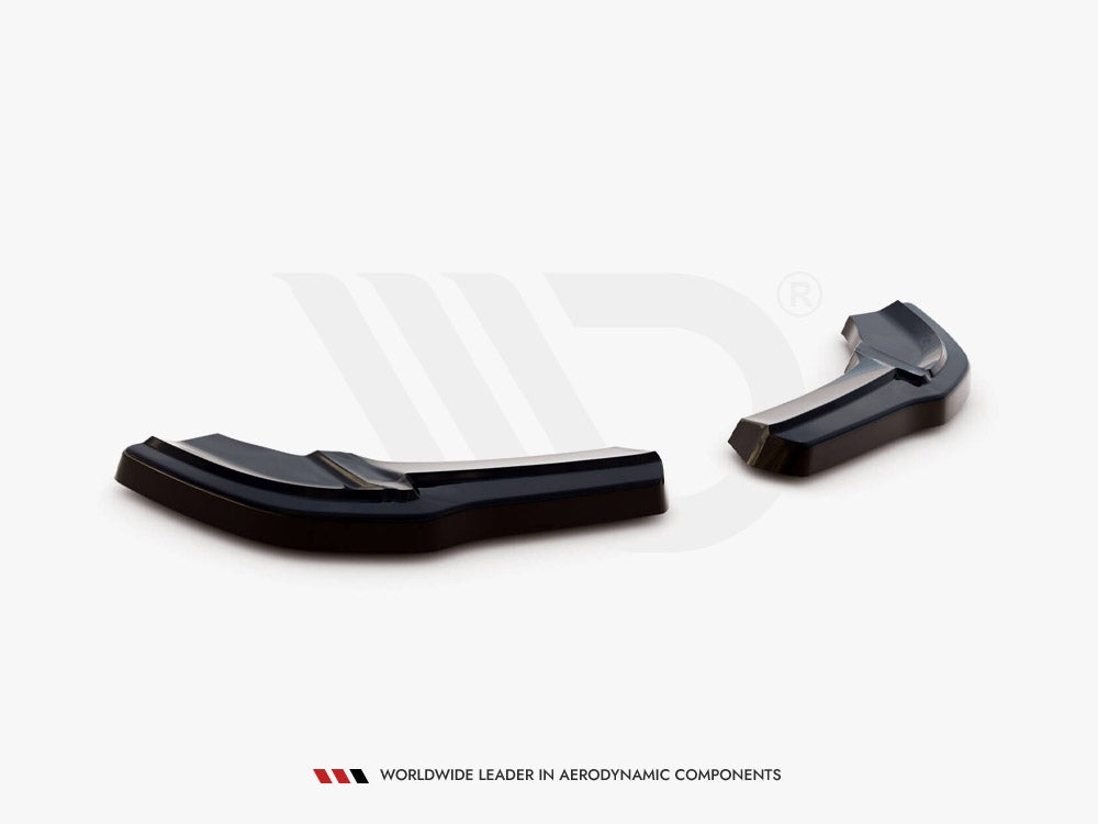 MAXTON DESIGN REAR SIDE SPLITTERS MERCEDES A W176 AMG FACELIFT