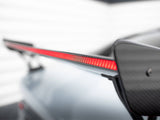 MAXTON DESIGN CARBON SPOILER WITH EXTERNAL BRACKETS UPRIGHTS + LED BMW M3 G80 / M340I G20 / 3 M-PACK G20 / 3 STANDARD G20