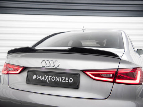 MAXTON DESIGN SPOILER CAP 3D AUDI A3 / A3 S-LINE / S3 / RS3 SEDAN 8V