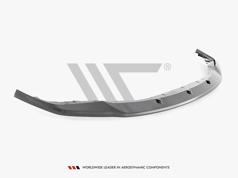 MAXTON DESIGN CARBON FIBER FRONT SPLITTER V.3 BMW M4 G82 / M3 G80