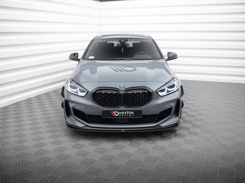 MAXTON DESIGN FRONT SPLITTER V.1 BMW 1 F40 M-SPORT / M135I