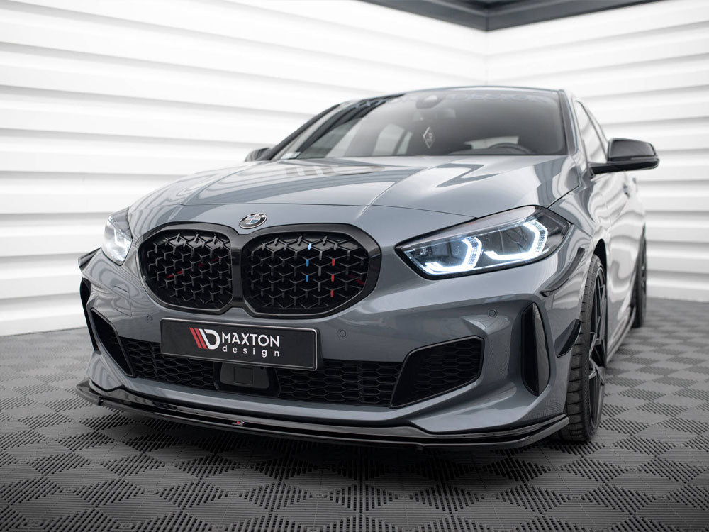 MAXTON DESIGN FRONT SPLITTER V.1 BMW 1 F40 M-SPORT / M135I