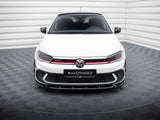 MAXTON DESIGN FRONT SPLITTER V.2 VOLKSWAGEN POLO GTI MK6 FACELIFT