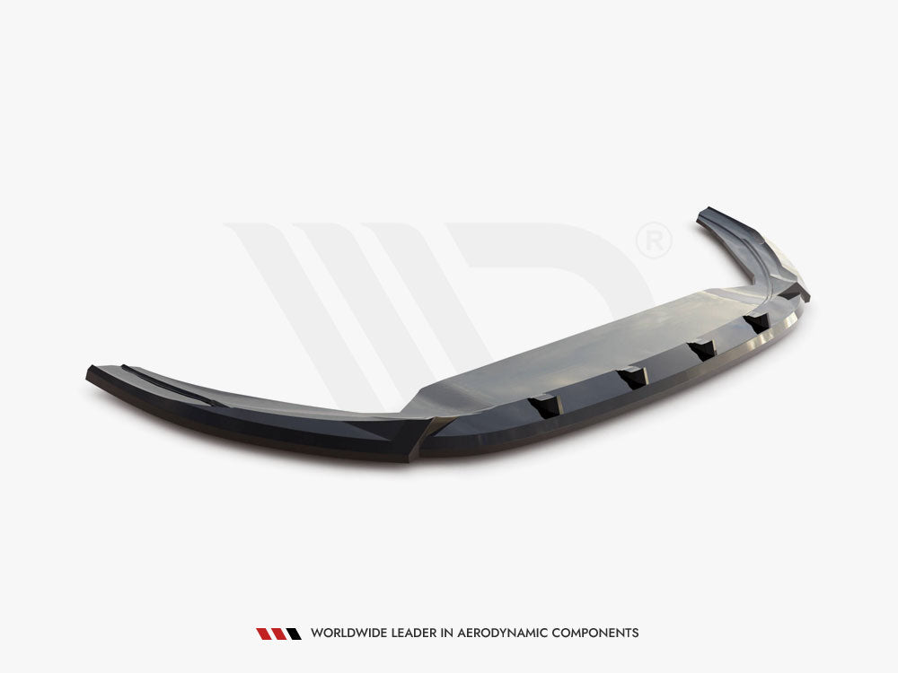 MAXTON DESIGN FRONT SPLITTER V.2 VOLKSWAGEN POLO GTI MK6 FACELIFT