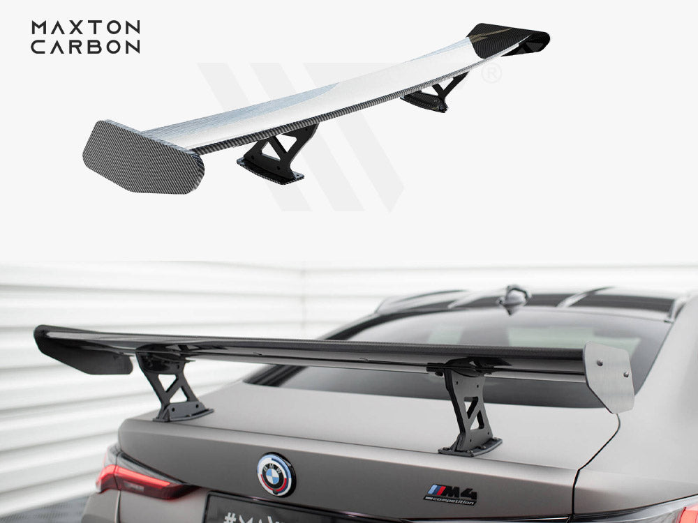 MAXTON DESIGN CARBON SPOILER WITH INTERNAL BRACKETS UPRIGHTS BMW M4 G82 / M440I G22 / 4 M-PACK G22