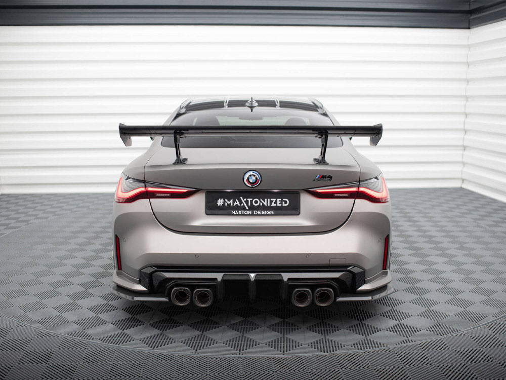 MAXTON DESIGN CARBON SPOILER WITH INTERNAL BRACKETS UPRIGHTS BMW M4 G82 / M440I G22 / 4 M-PACK G22