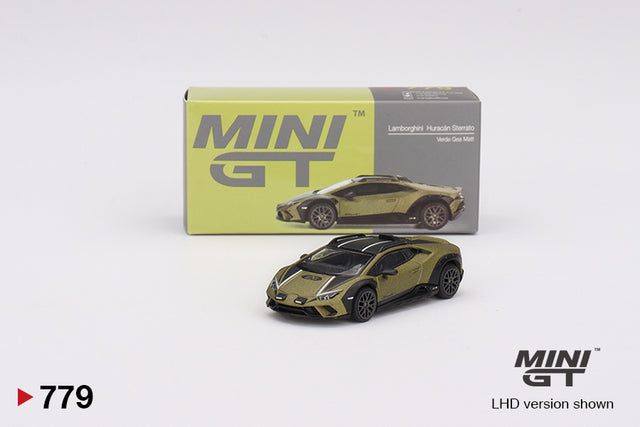 Mini GT – Lamborghini Huracan Sterrato Verde Gea Matt collectible model - MGT00779-L