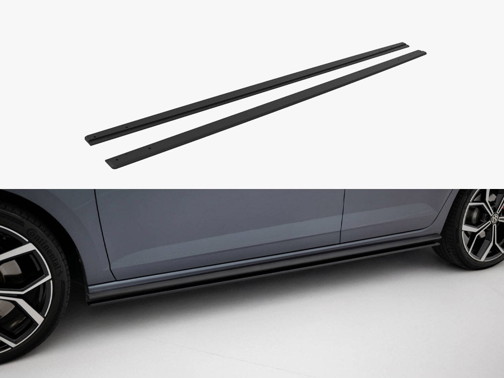 Maxton Design Street PRO side skirt diffusers Volkswagen Polo Mk6 Facelift