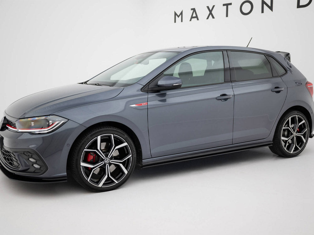 Maxton Design Street PRO side skirt diffusers Volkswagen Polo Mk6 Facelift