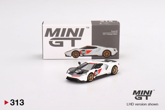 Mini GT – Ford GT 2021 Ken Miles Heritage Edition collectible model - MGT00313-L