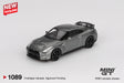 Mini GT – Nissan GT-R 2013 Dark Metal Grey collectible model - MGT01089-R