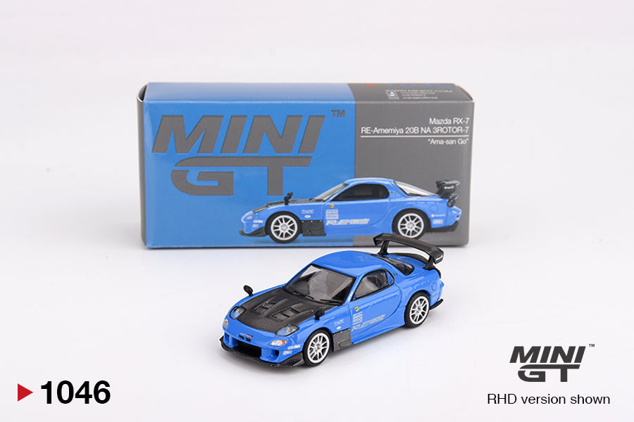 Mini GT – Mazda RX-7 RE Amemiya 20B NA 3Rotor 7 collectible model - MGT01046-R