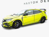 Maxton Design Street PRO side skirt diffusers Honda Civic Type R Mk10