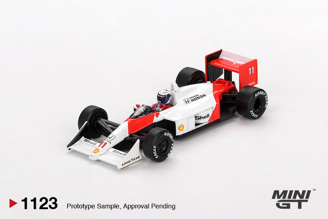 Mini GT – Mclaren MP4/4 N11 Alain Prost 1988 Japan collectible model - MGT01123-L