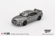 Mini GT – Nissan Skyline GT-R Dark Metal Gray R33 collectible model - MGT01128-R