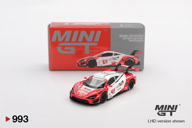 Mini GT – Mclaren 720S GT3 Evo Pfaff Motorsports. collectible model - MGT00993-L