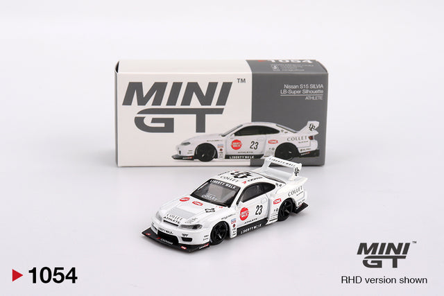 Mini GT – Nissan LB Super S15 Silvia Athete collectible model - MGT01054-R