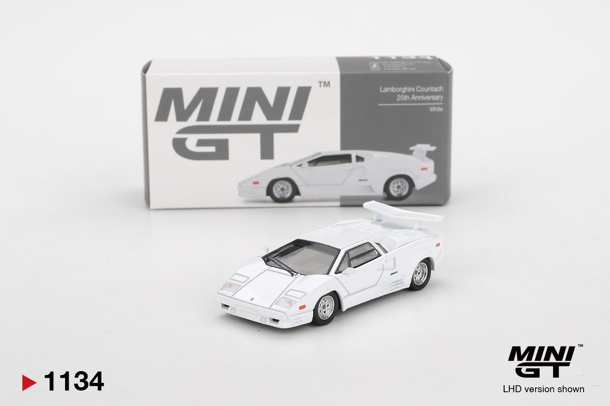 Mini GT – Lamborghini Countach 25th Anniversary collectible model - MGT01134-L