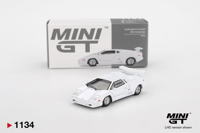 Mini GT – Lamborghini Countach 25th Anniversary collectible model - MGT01134-L