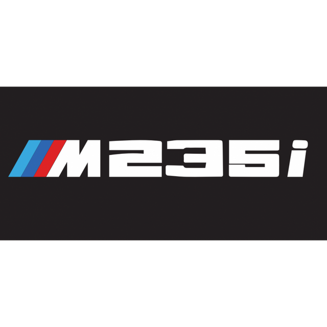 235i welcome door light (upgrade glass lens)