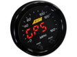 AEM X-Series 0-160 MPH Black Bezel w/black face GPS Speedometer Gauge - aem30-0313