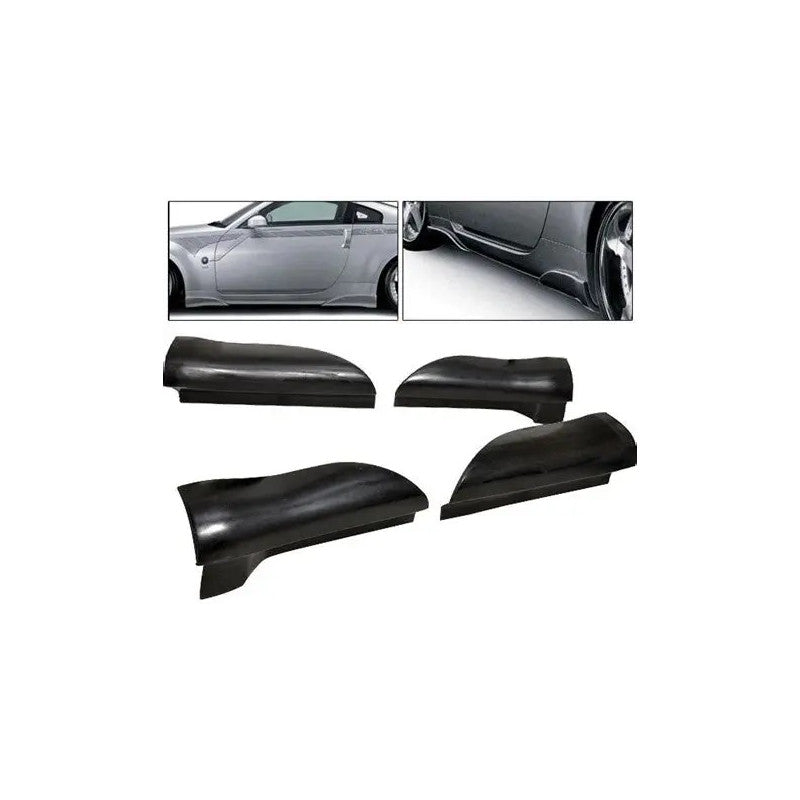 Nissan 350Z VS-style 4pcs side skirts