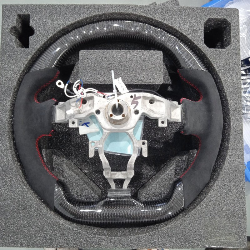 Nissan 370Z OHC LED carbon fiber steering wheel
