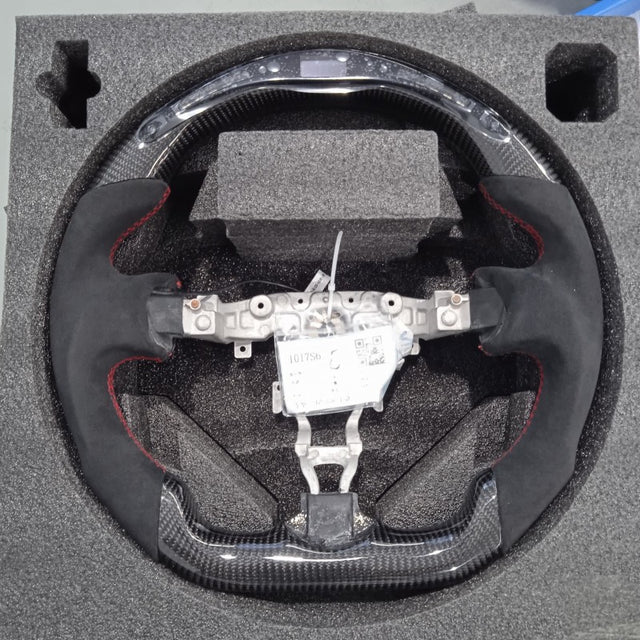 Nissan 370Z OHC LED carbon fiber steering wheel