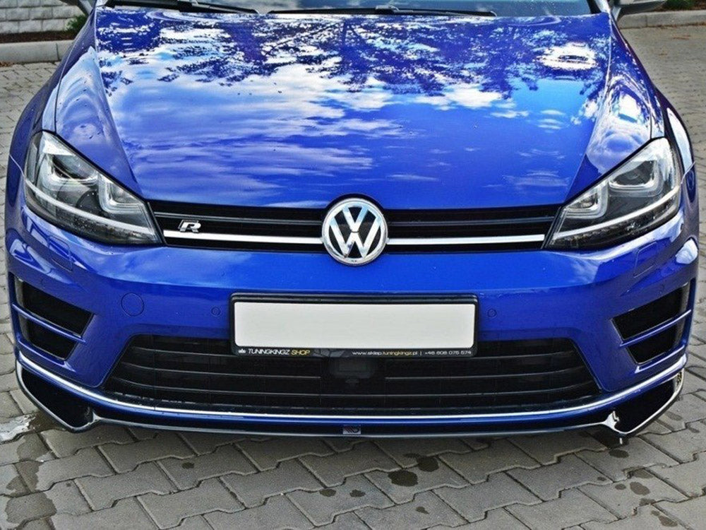 MAXTON DESIGN FRONT SPLITTER V.2 VW GOLF 7 R / R-LINE (2012-2016)