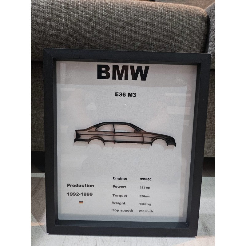 3D Silhouette frame