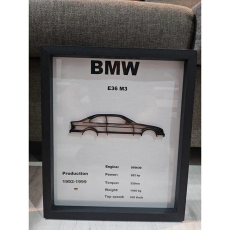 3D Silhouette frame