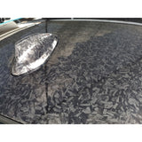 PET forged black Carbon fiber vinyl