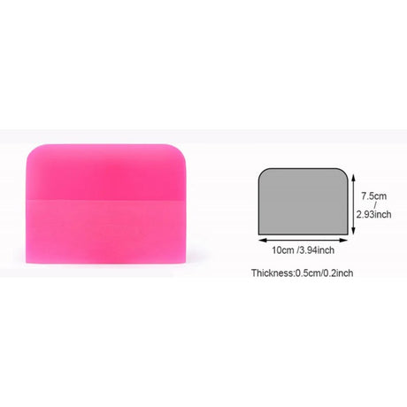 10 x 7.5cm TPU PPF vinyl wrap squeegee