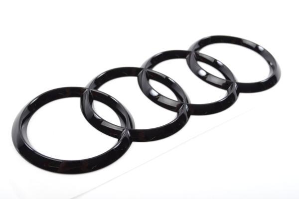 OEM Audi Rings for Sedan T94 (Gloss Black) – 8V5853742 – supplier image