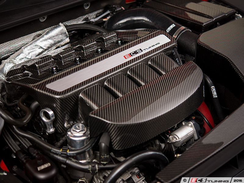 ECS Tuning MK78V Gen3 Carbon Fiber Engine Cover - ES3173683