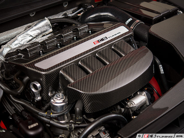 ECS Tuning MK78V Gen3 Carbon Fiber Engine Cover - ES3173683