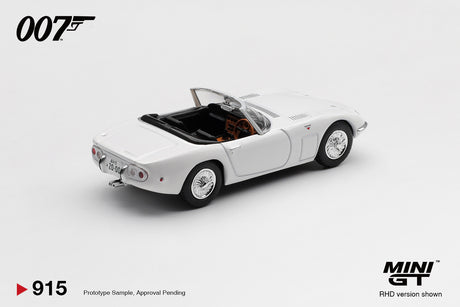Mini GT – Toyota 2000GT Roadster You Only Live Twice – product view 3