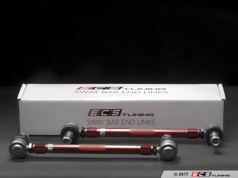 ECS Tuning Adjustable Front Sway Bar End Links Pair - ES3184741