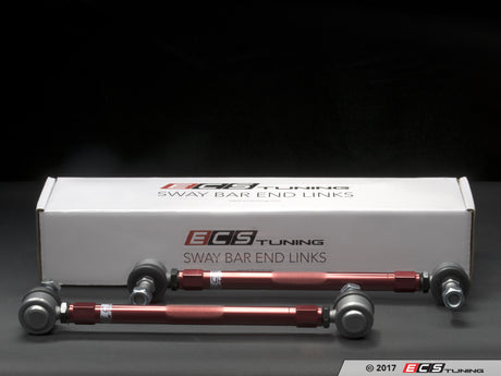 ECS Tuning Adjustable Front Sway Bar End Links Pair - ES3184741