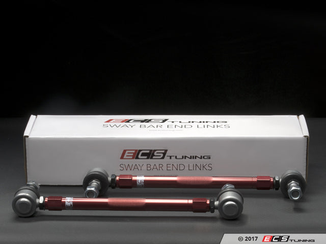 ECS Tuning Adjustable Front Sway Bar End Links Pair - ES3184741