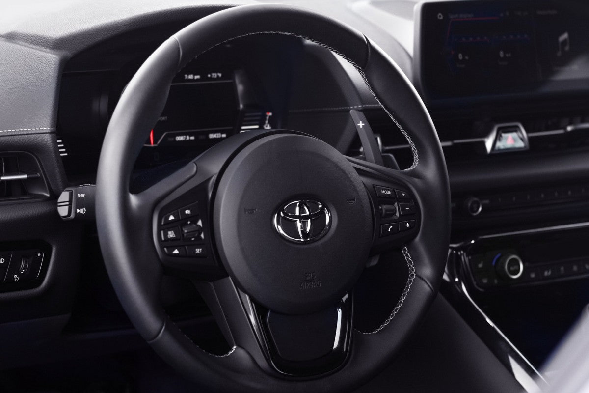 Toyota GR Supra 2020 A90 BLACKLINE Spec Billet Paddle Shifter Set BLACK